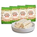 Jayone Crunchy Rice Cake Roll Snacks, Original Rice Cakes, Gluten Free, Vegan, Healthy Snacks for Adults and Kids, Simple Ingredients, No Artificial