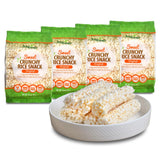 Jayone Crunchy Rice Cake Roll Snacks, Original Rice Cakes, Gluten Free, Vegan, Healthy Snacks for Adults and Kids, Simple Ingredients, No Artificial