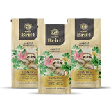 Café Britt® - Costa Rican Habitat Sloth Coffee (10.5 oz.) (3-Pack) - Whole Bean, Arabica Coffee, Kosher, Gluten Free, 100% Gourmet & Medium Light