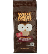 Wide Awake Coffee Breakfast Blend Ground Coffee, 12 Ounce