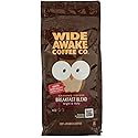 Wide Awake Coffee Breakfast Blend Ground Coffee, 12 Ounce