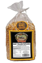 Amish Popcorn Gluten Free, NON GMO Tender Baby Yellow Popcorn by Troyer Farms - 2 lb. Bag