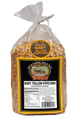 Amish Popcorn Gluten Free, NON GMO Tender Baby Yellow Popcorn by Troyer Farms - 2 lb. Bag