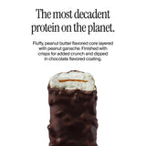 David Bronze High Protein Bars - Peanut Butter Chocolate Crunch Flavor - 0g of Sugar, Low Carb, Gluten Free - 20g of Protein, 150 Calories - On-The-Go
