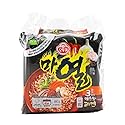OTTOGI MAYEUL Ramen, 8 Pack of Super Spicy Bold Garlic flavor Korean Instant Noodle, Bold Savory Broth Soup (4.23oz x 8)