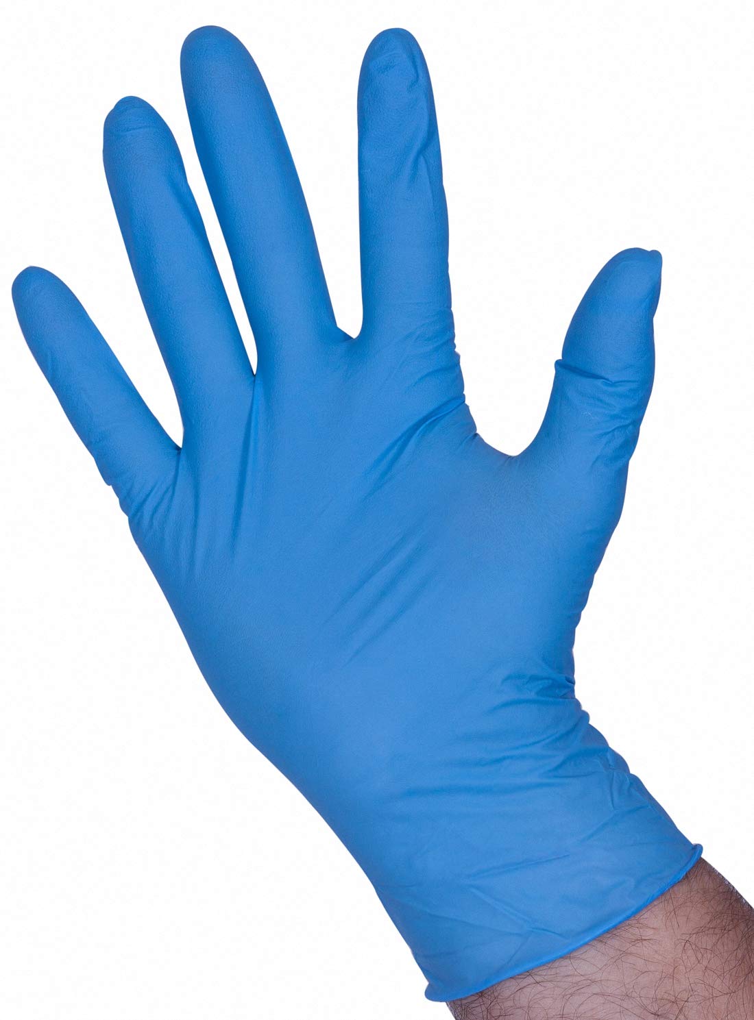 Premium Guard - Nitrile Gloves - Disposable, Powder Free, Latex Rubber Free, 5 mil, Blue Nitrile Gloves, 100 gloves per Box, Size - XL