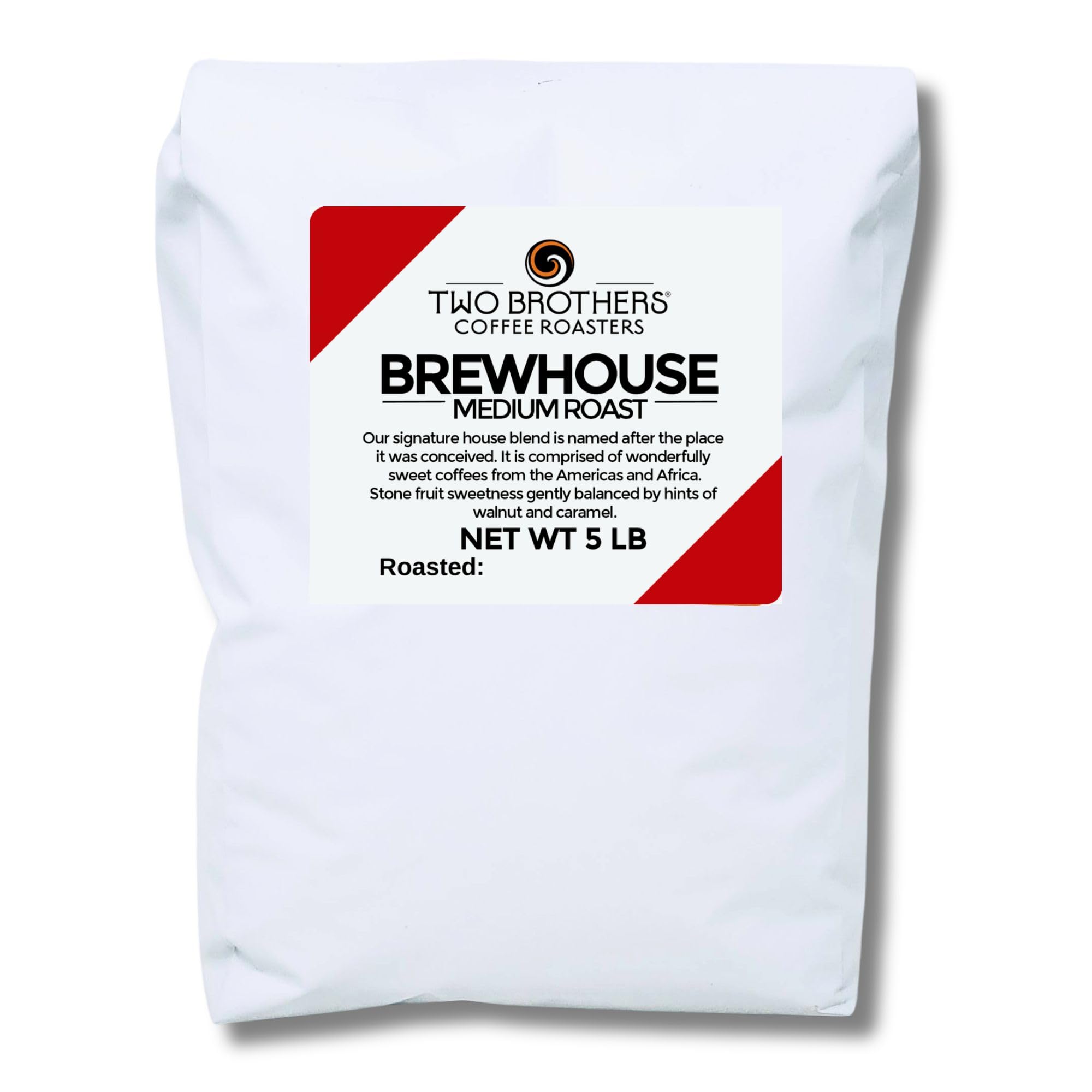 Two Brothers Coffee Roasters Brewhouse Blend - 5lb - Whole Bean