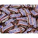 FUN SIZE Chocolate Candy Bars 2 lb - Anti Melt Pack, Individually Wrapped (52 Pieces), Bulk, Snack-Size Format, Crunchy Peanuts & Smooth Caramel