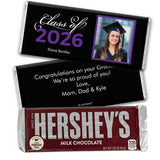 24 Pack Personalized Graduation Class of 2026 Standard Milk Chocolate Candy Bar Party Favors For Senior Gifts, Table Decoration, Dessert Tables & More