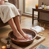 Himalayan Salt Foot Bricks Pair of Natural Pink Salt Blocks for Feet, Rest & Spa Stones Natural Salt Block, Salt Brick for Foot Soak, Relaxation