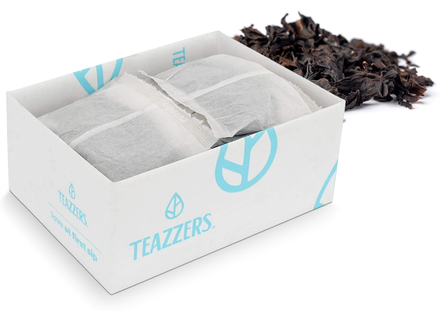 Teazzers Premium All-Natural Black Tea Bags - Great for Foodservice Commercial Ice Tea Brewers | Unsweetened USA-Made Bulk Tea for Restaurants, Cafés