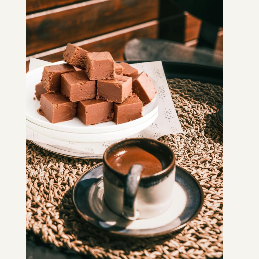 8oz. Nuts to You Smooth Creamy Chocolate Kettle Fudge | Fresh Gourmet Candy | Decadent and Delicious Handcrafted Fudge