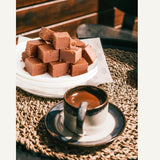 8oz. Nuts to You Smooth Creamy Chocolate Kettle Fudge | Fresh Gourmet Candy | Decadent and Delicious Handcrafted Fudge