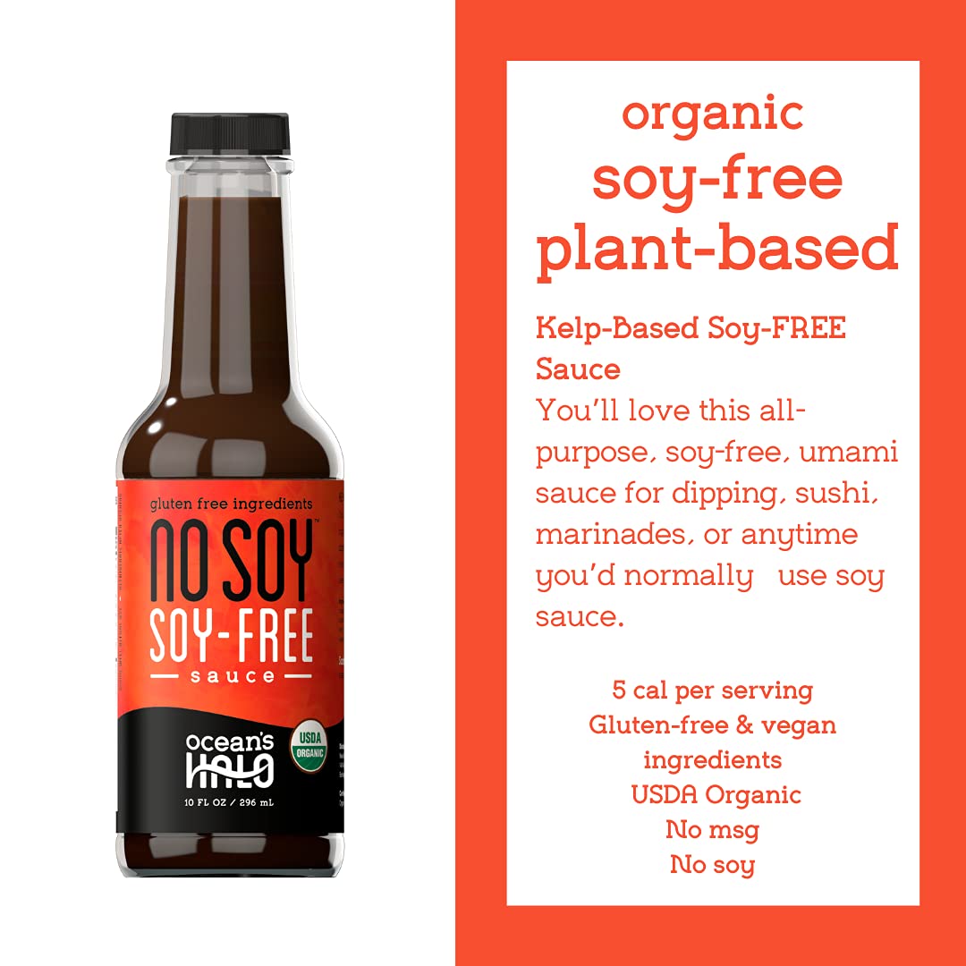 Ocean’s Halo, Organic No Soy Soy-free Sauce, 10 Fl Oz