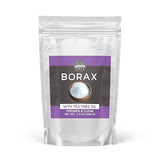 Birch & Meadow Borax with Tea Tree Essential Oil, 1.5 lb, Fresh Scent, Cleaning & Laundry