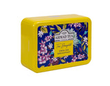 Ahmad Tea Floral Tea Tin Gift, Yellow Caddy, English Breakfast, 10 Tea Bags
