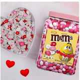 Valentine's Day Gift - Chocolate Peanut Valentine Candy, Cupid's Mix - Valentines Chocolate Gift Basket, Sweet Stuff for DIY Party Favors and Edible