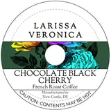 Chocolate Black Cherry French Roast Coffee (Single Serve K-Cup Pods) (Gourmet, Naturally Flavored, Whole Coffee Beans) (12 pods, ZIN: 576471) - 2 Pack