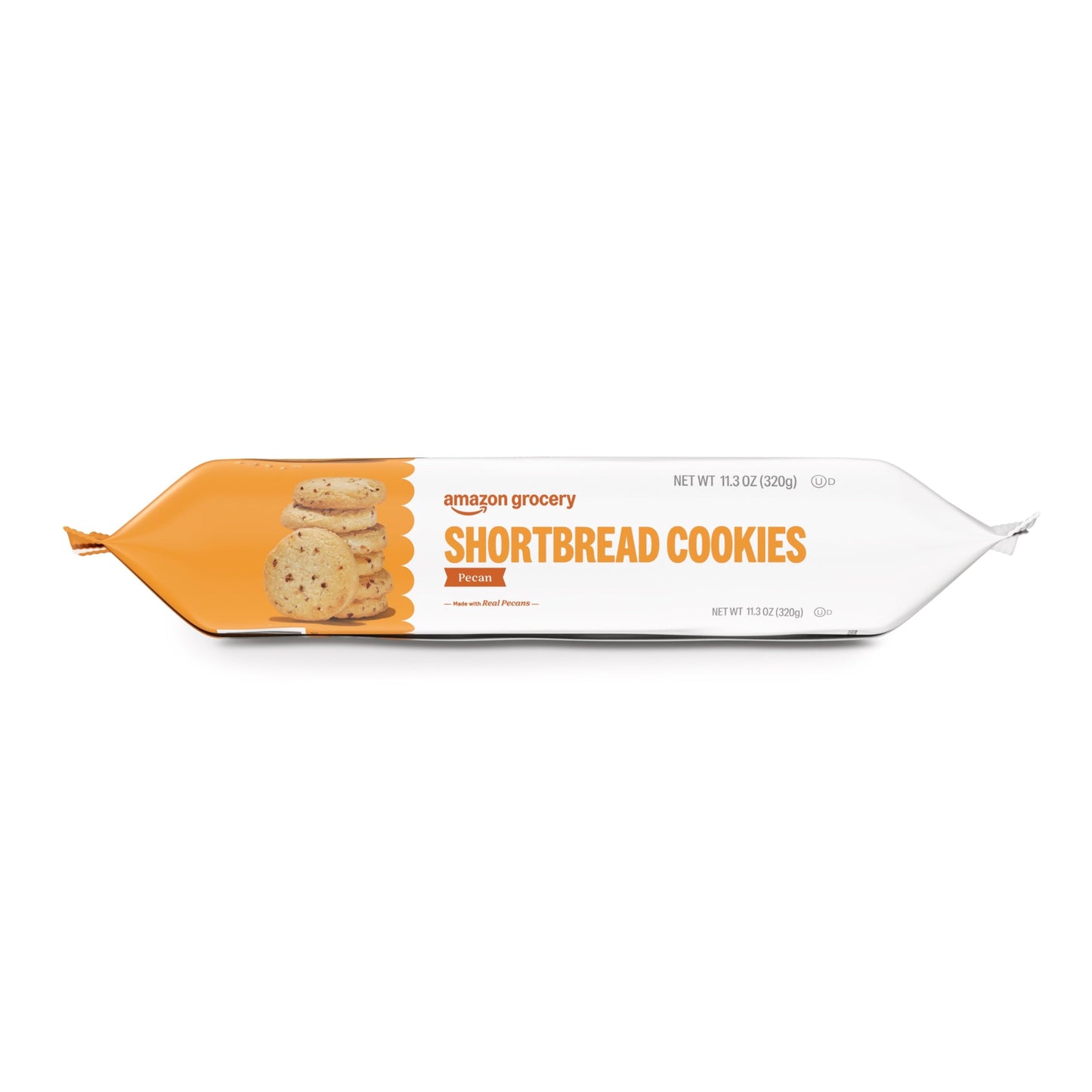 Amazon Grocery, Pecan Shortbread Cookies, 11.3 Oz