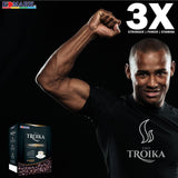EDMARK Red Yeast Coffees, Cafe Coffee Pods, Cafe Troika Coffee for Men - Sugar-free Variety Pack (Pack of 3)