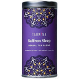 Tahmina Saffron Sleep Caffeine Free Tea: Soothing Chamomile and Lavender with Saffron, 12 Biodegradable Pyramid Tea Bags, Makes 36 Cups of Tea (1
