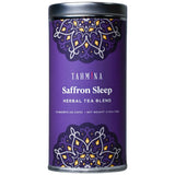 Tahmina Saffron Sleep Caffeine Free Tea: Soothing Chamomile and Lavender with Saffron, 12 Biodegradable Pyramid Tea Bags, Makes 36 Cups of Tea (1
