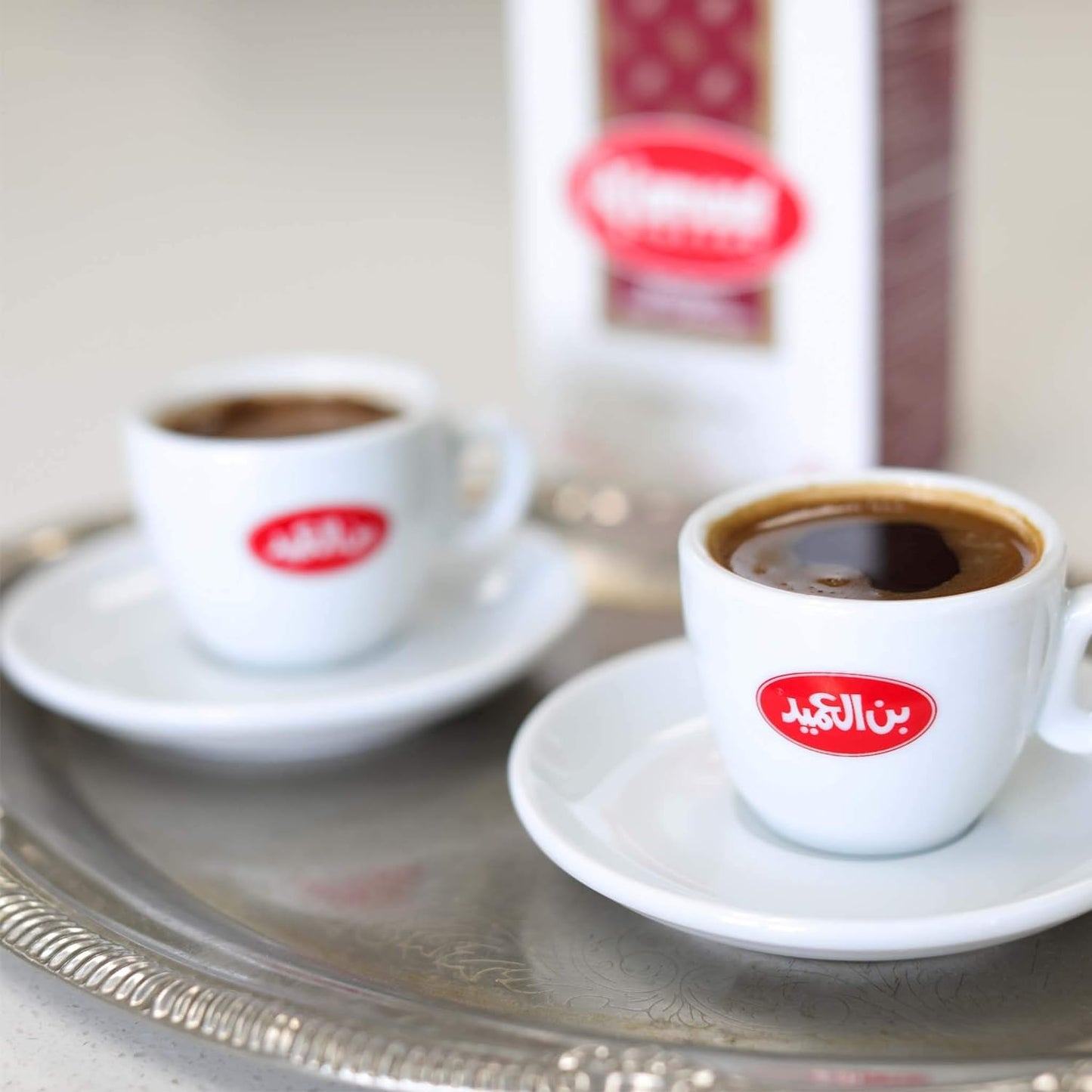 Al Ameed Coffee (Medium Roast with Cardamom, Pack - 3)