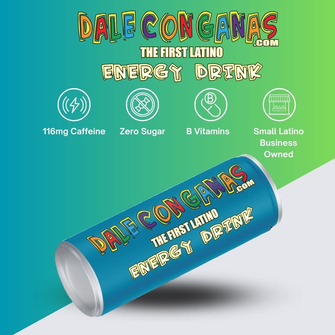 Dale Con Ganas Energy Drink (4 Pack)