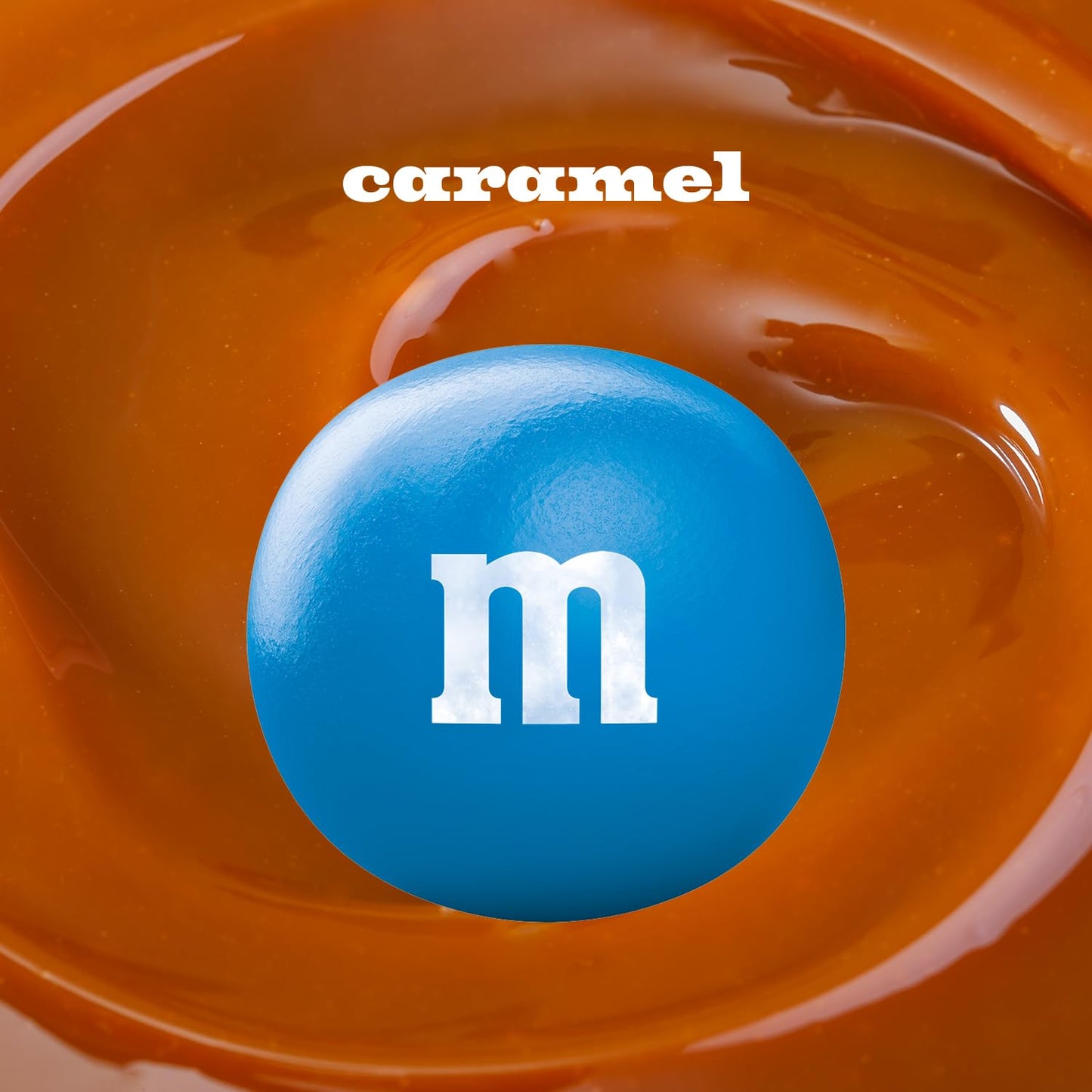 M&M'S Caramel Chocolate Candy, Made with Real Caramel and Milk Chocolates, 24 Count, 1.41 oz Candy Gifts