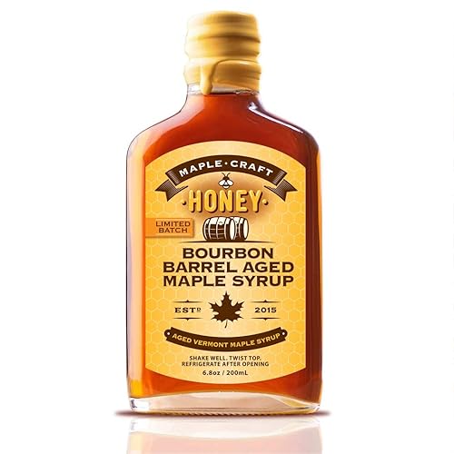 Maple Craft Foods, Honey-Infused Bourbon Barrel Aged Maple Syrup