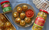Mezzetta Stuffed Olives (2 Pack) | Garlic Stuffed Olives 10 oz, Jalapeño Stuffed Olives 10 oz