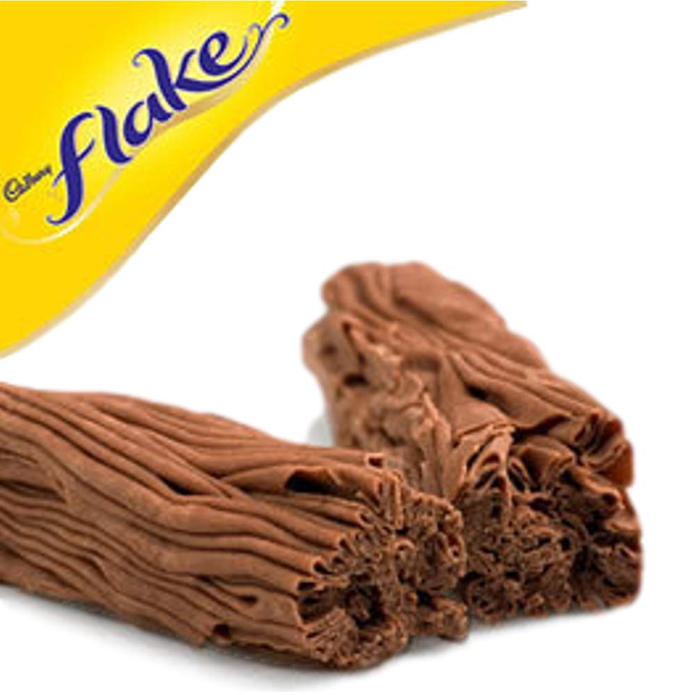 Cadbury Flake Bar | Total 4 bars of British Chocolate Candy - Cadbury Flake