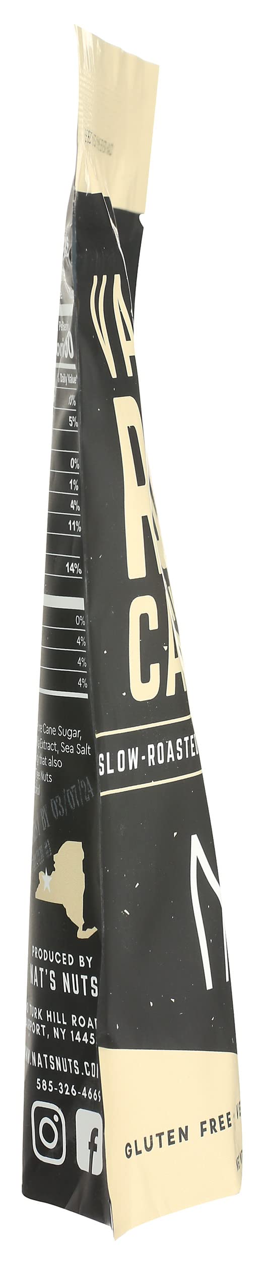 Nat's Nuts, Cashews Vanilla Rum, 4 Ounce