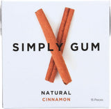 Simply Gum All Natural Gum - Cinnam?n - Cas? ?f 12-15 C?unt - Bulk Buy