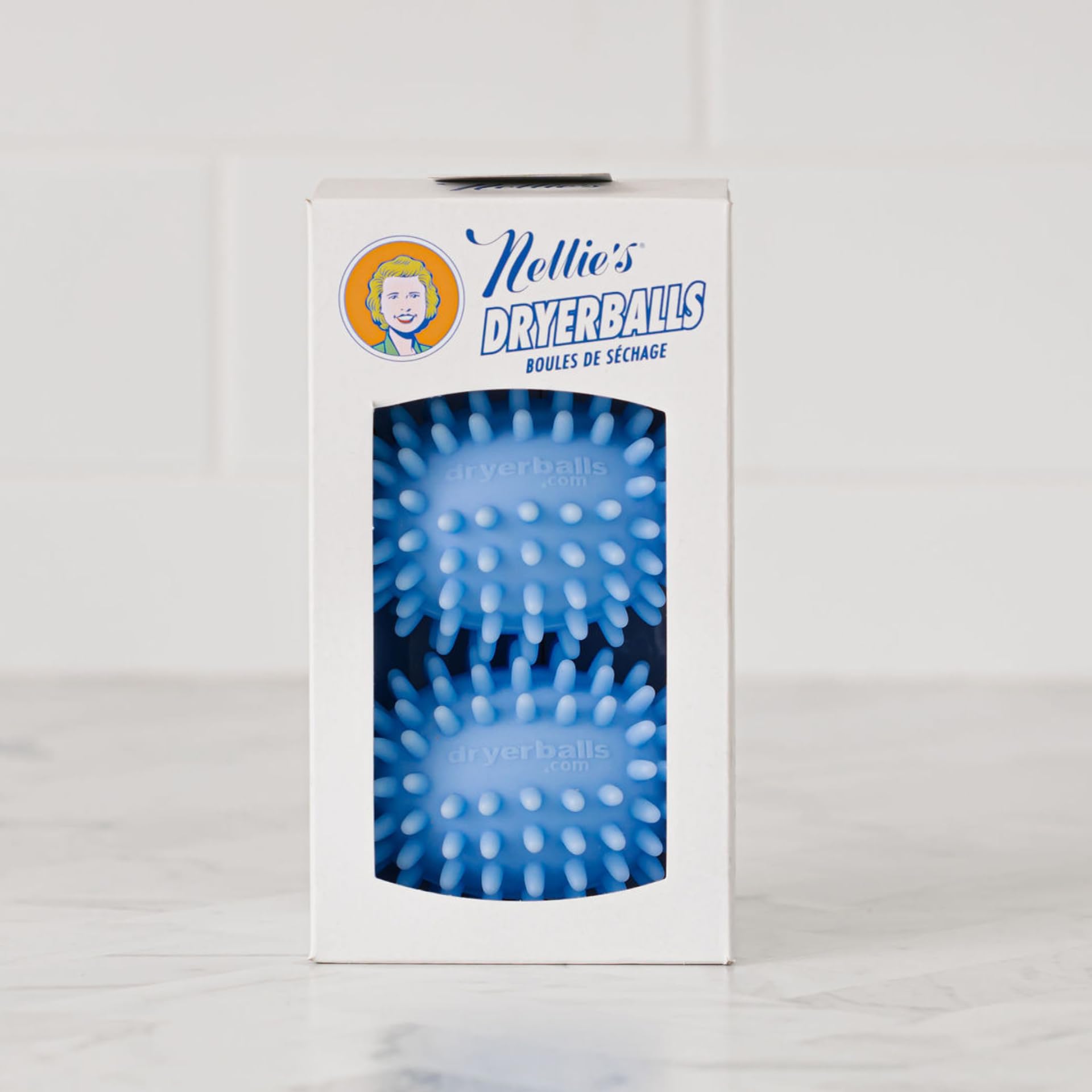 Nellie's Dryerballs - Eco-Conscious Laundry Dryer Balls - Softens Fabrics, Reduces Wrinkles, and Shortens Drying Time - Dryer Sheet Alternative (2