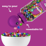 SKITTLES Wild Berry Chewy Fruity Rainbow Candy For Mid Day Snacking, Road Trips, Gaming & Party Fun, 30 Oz Resealable Bulk Candy Jar