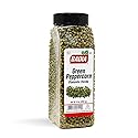 Badia Green Peppercorn Whole 9 oz - Fresh, Mildly Spicy & Aromatic Green Pepper, Gluten Free & Kosher