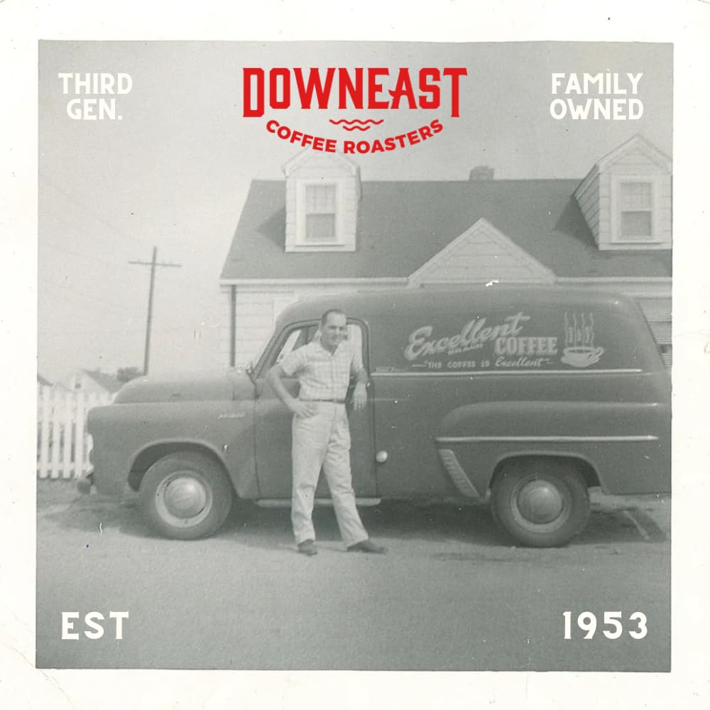 Downeast Coffee Roasters Ground Coffee - Cinnamon Hazelnut, Medium Roast, Spicy, Sweet and Nutty Flavor (GROUND COFFEE, 11oz bag)