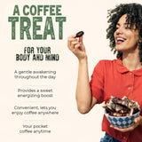 Dark Coffee Candy, Rich and Creamy Gourmet Hard Candy, Authentic Brazilian Coffee Flavor, Individually Wrapped, Resealable Bag, The Snackery (Coffee,1