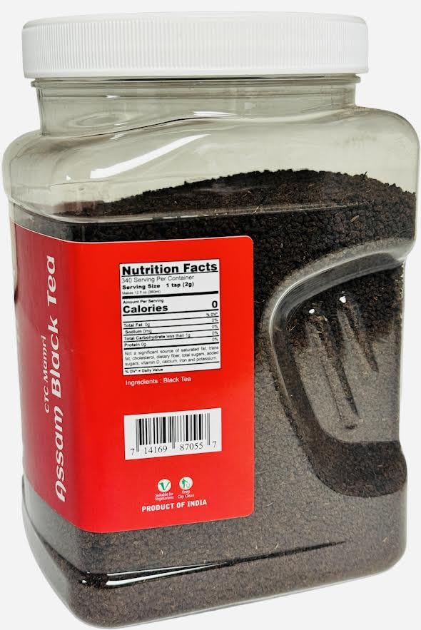 Desi Kitchen CTC Mamri Assam Black Tea 24oz (680g) | Indian Loose Black Tea | Product of India