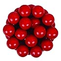 Fun Express - Red Gum Balls - Edibles - Gum - Bulk Gumballs- 97 Pieces