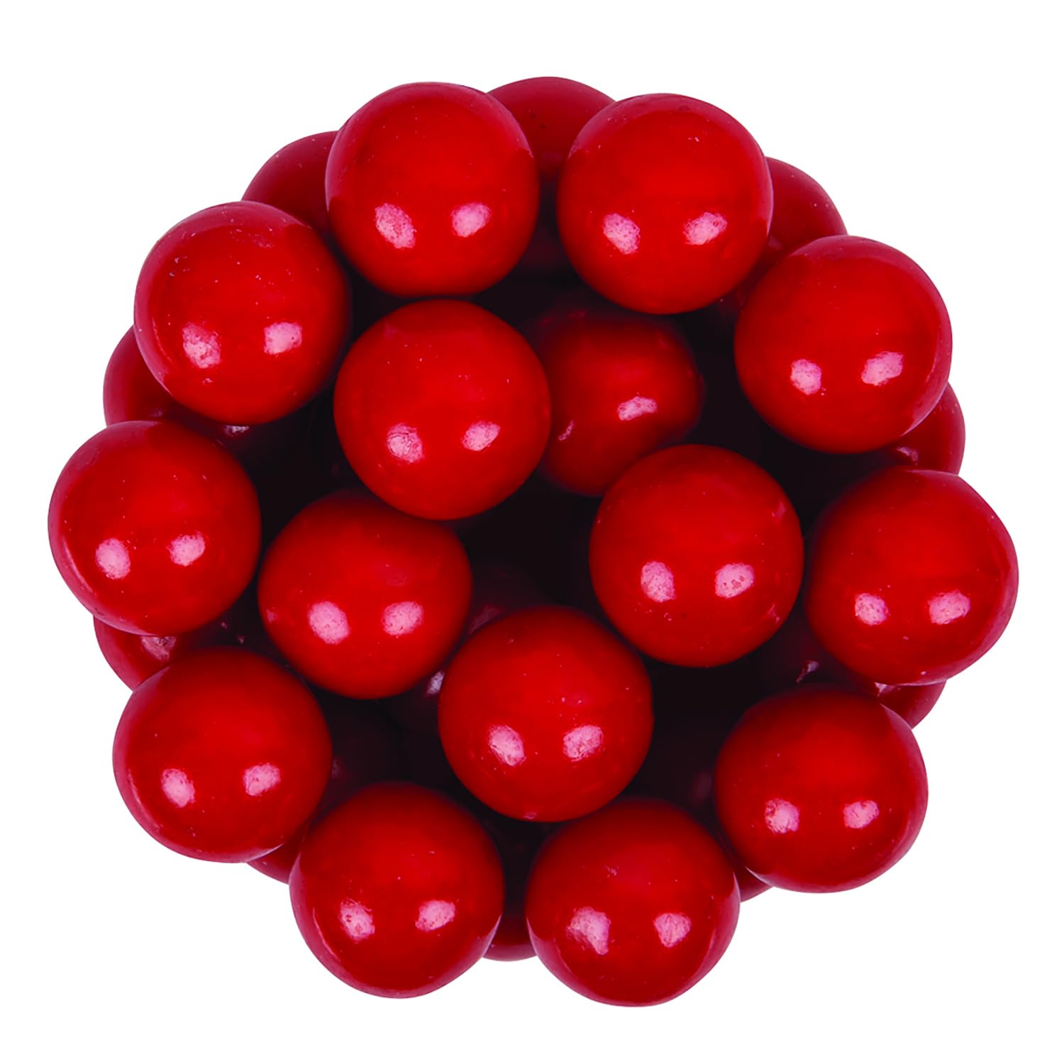 Fun Express - Red Gum Balls - Edibles - Gum - Bulk Gumballs- 97 Pieces