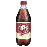 Dr Pepper Cream Soda, 20 oz 24 Pack