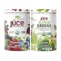 Terra-Kai Organics Juce Super Fruit and Veggie Blend Drink, Garden Apple and Garden Berry Combo, total 60 Servings (Pack 2)