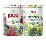 Terra-Kai Organics Juce Super Fruit and Veggie Blend Drink, Garden Apple and Garden Berry Combo, total 60 Servings (Pack 2)