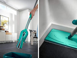 Leifheit Picobello Plus XL Micro Floor Wiper with Telescopic Handle, Floor Cleaner, 57029