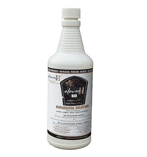 1111 remember me BIological Solution Headstone Cleaner, 32 Oz Concentrate, Makes 1 Gallon