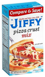 Jiffy PIZZA CRUST Mix 6.5oz (5 pack)