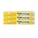 KUREHA Krewrap Plastic Cling Wrap, Pack of 3, 65 sq ft. Per Roll, Clear