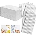 Magic Sponge Eraser Sheets, 52Pcs All-Purpose White Melamine Sponge Convex Point Disposable Magic Cleaning Wipes for Furniture Kitchenware